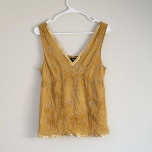 The Limited Silk Baby Doll Top Women's Size M Fairy Y2K Festival Fairy Goddess